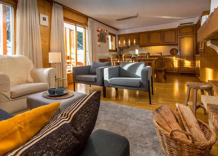 Apartament Cozy Apartment with Balcony in La Tzoumaz *