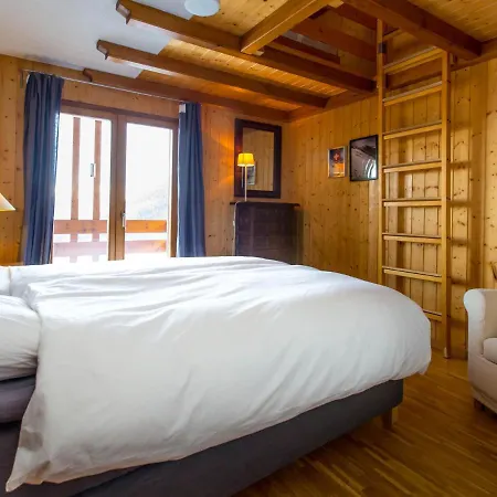 Apartment In La Tzoumaz Near Ski Slopes * 라 초우마츠