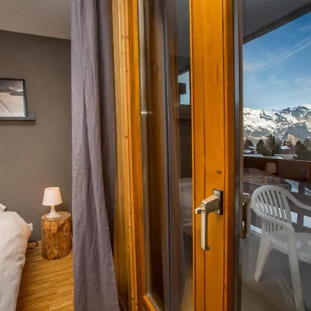 Apartment In La Tzoumaz Near Ski Slopes 아파트