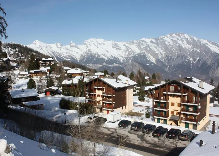 Apartment In La Tzoumaz Near Ski Slopes ラ・ズマ