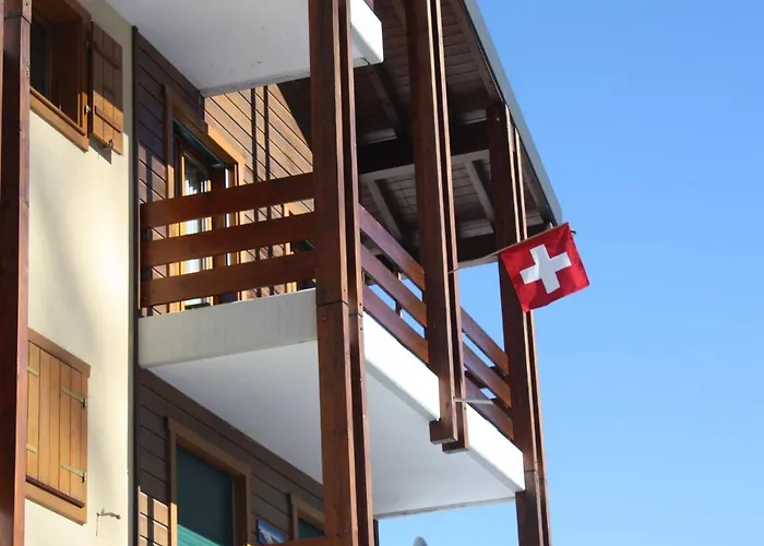 Apartment In La Tzoumaz Near Ski Slopes ラ・ズマ